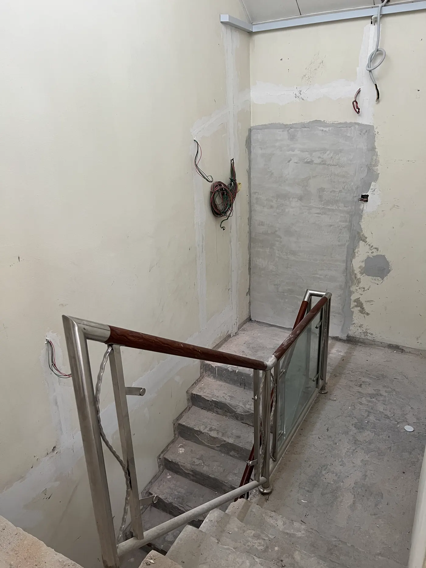 Electrical wiring installation at Taman Desa